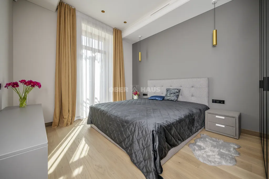Chambres - 3-Bedroom Apartment with Park View in Vilnius