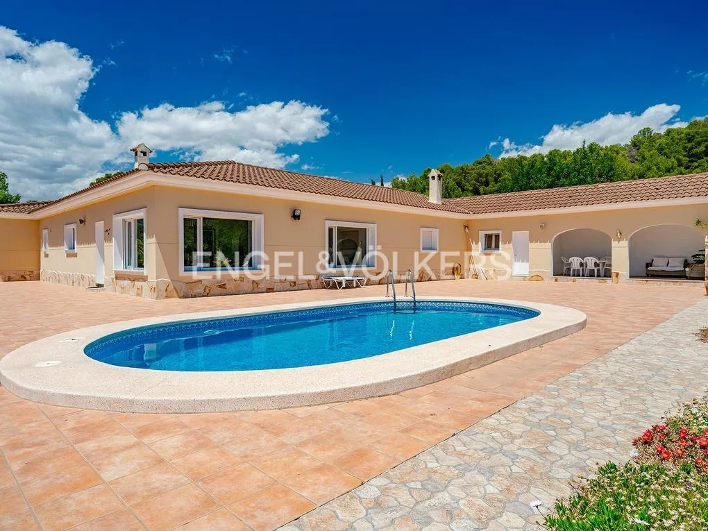 Piscina - Finca Villa with Pool in Altea