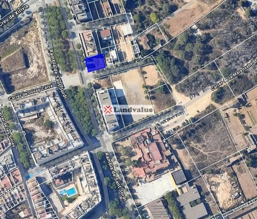 Aerial - Multifamily Plot in Vilanova i la Geltrú