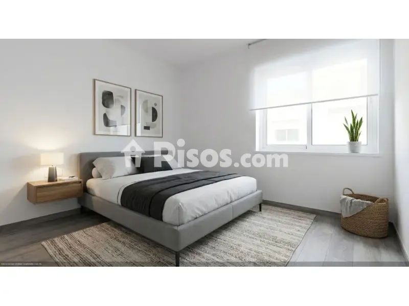 Bedrooms - Modern Flat with Terrace in Arroyo de la Miel