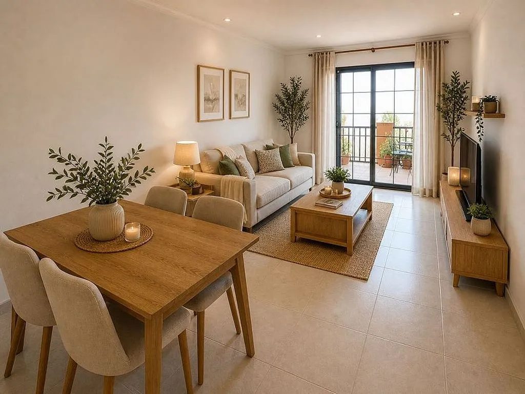 Salle à manger - Apartment with Pool and Sea View in Mascarat