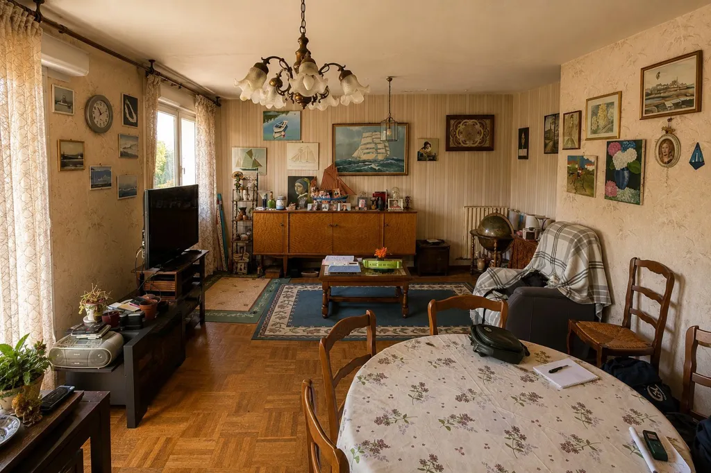 Salle à manger - Maison Mitoyenne à Guidel avec Garage