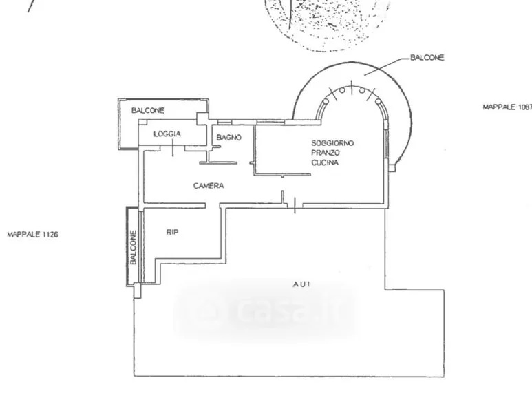 Floor Plan - Penthouse with Sea View in Riccione