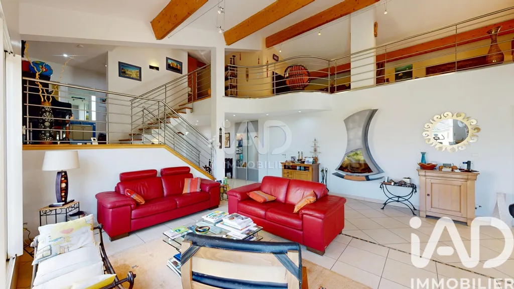 Soggiorno - Architectural Villa with Pool on Bruguières Heights