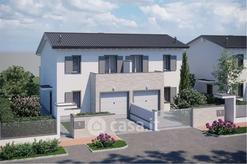 New Bifamily Villa with Garden in Carpi