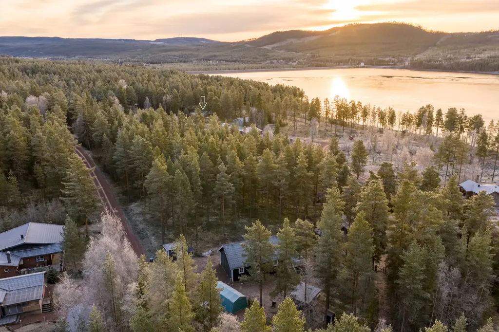 Vue aérienne - Villa with Water View near Älvdalen