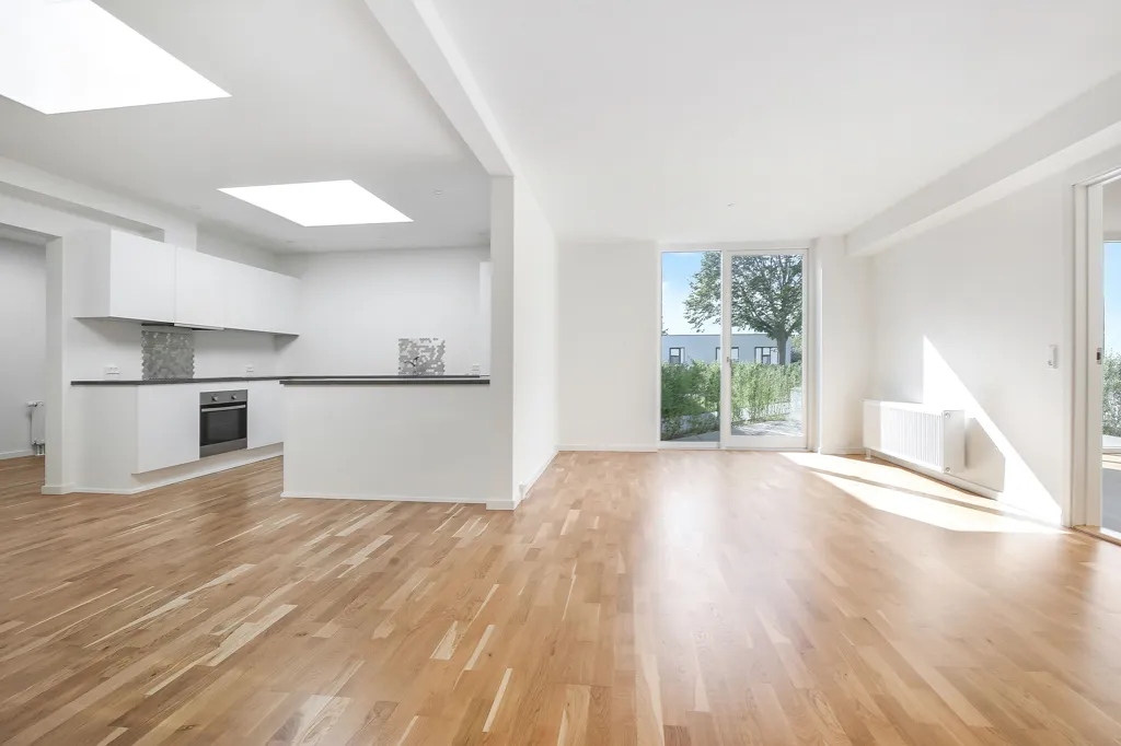 Séjour - 3-Bedroom Flat with Balcony in Greve