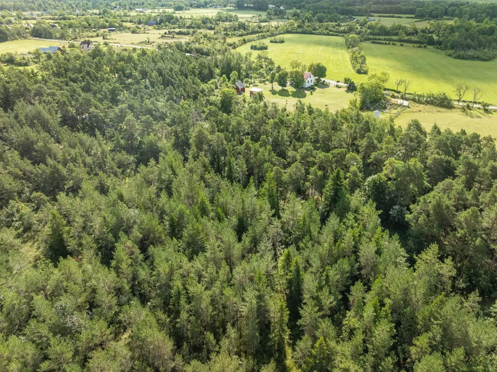 Vue aérienne - Large Plot with Pre-Approval in Gotland