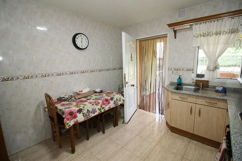 Köök - Chalet with Terrace in Mombeltrán