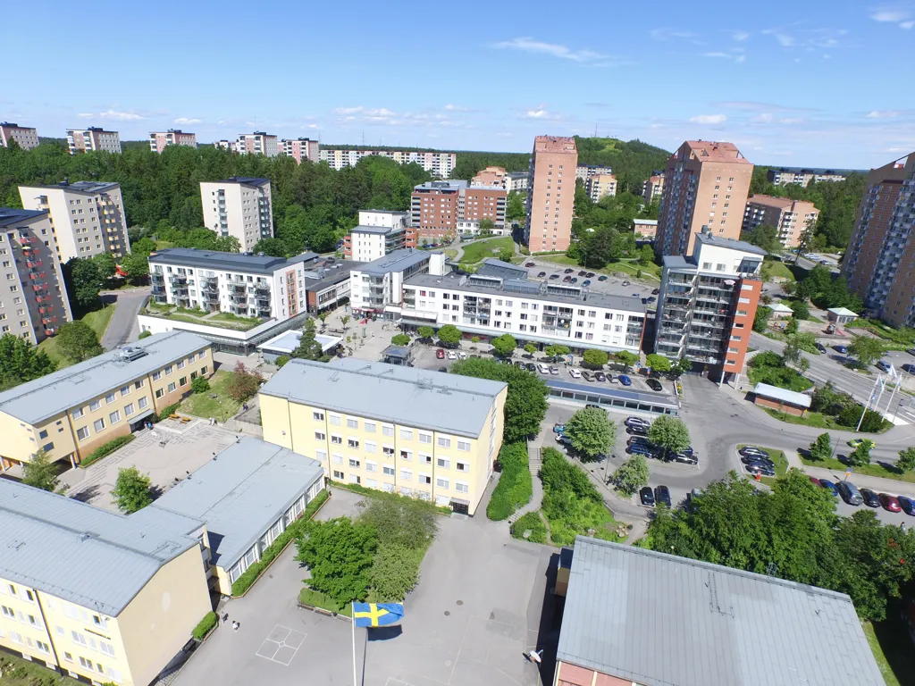 Õhuvaade - Apartment with Balcony in Edsberg