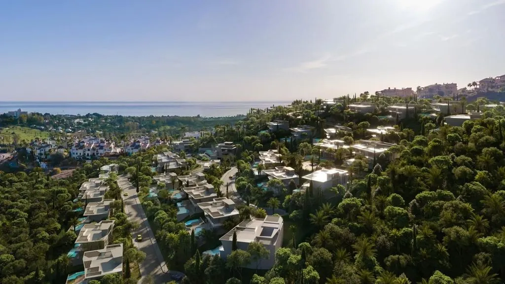 Õhuvaade - Luxury Villa with Sea View in Benahavís