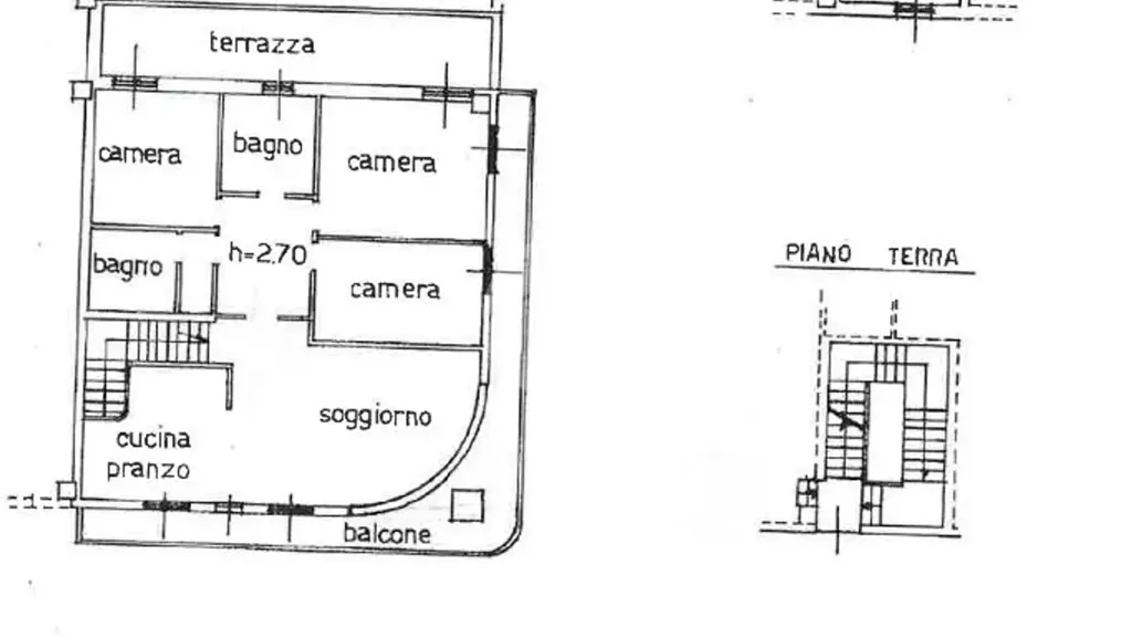 Plan - Semi-Finished Apartment with Balcony in Negrar