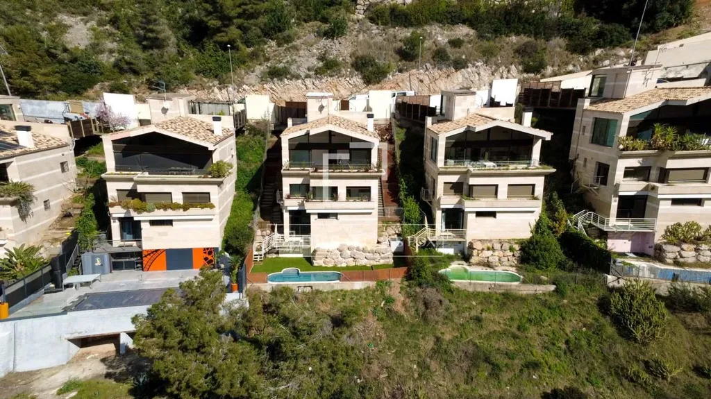 Vue aérienne - Luxury Villa with Sea View in Sitges
