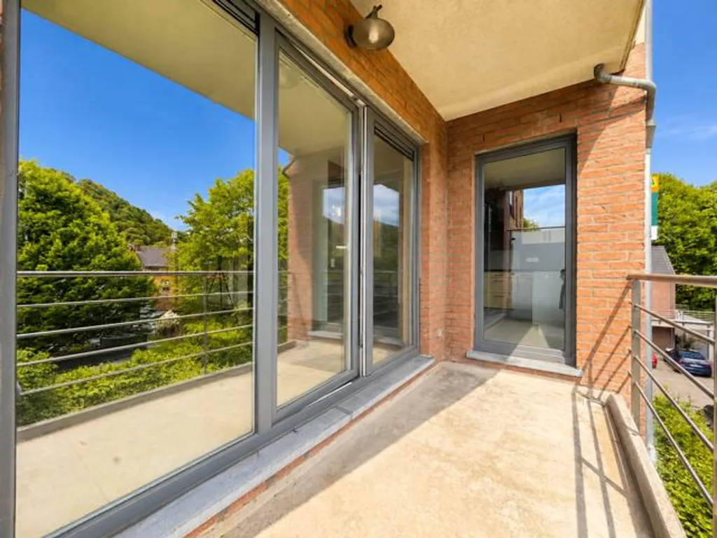 Balcony - Spacious Apartment with Terrace in Chaudfontaine