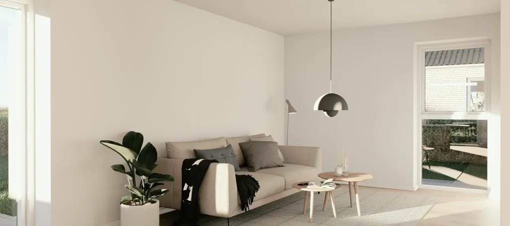 Séjour - Three-bedroom House in Jelling