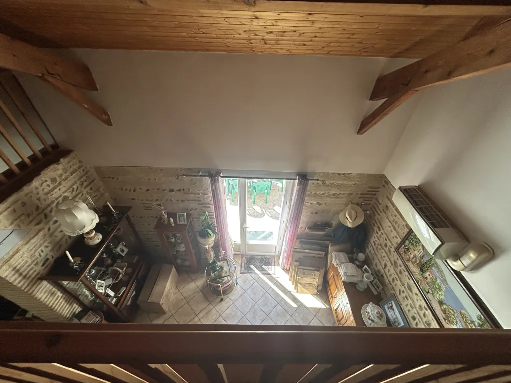 Séjour - Maison avec Mezzanine et Terrain à Saint Sixte