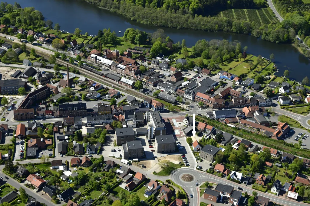 Vue aérienne - Approved Project Plot with Sea View in Ry