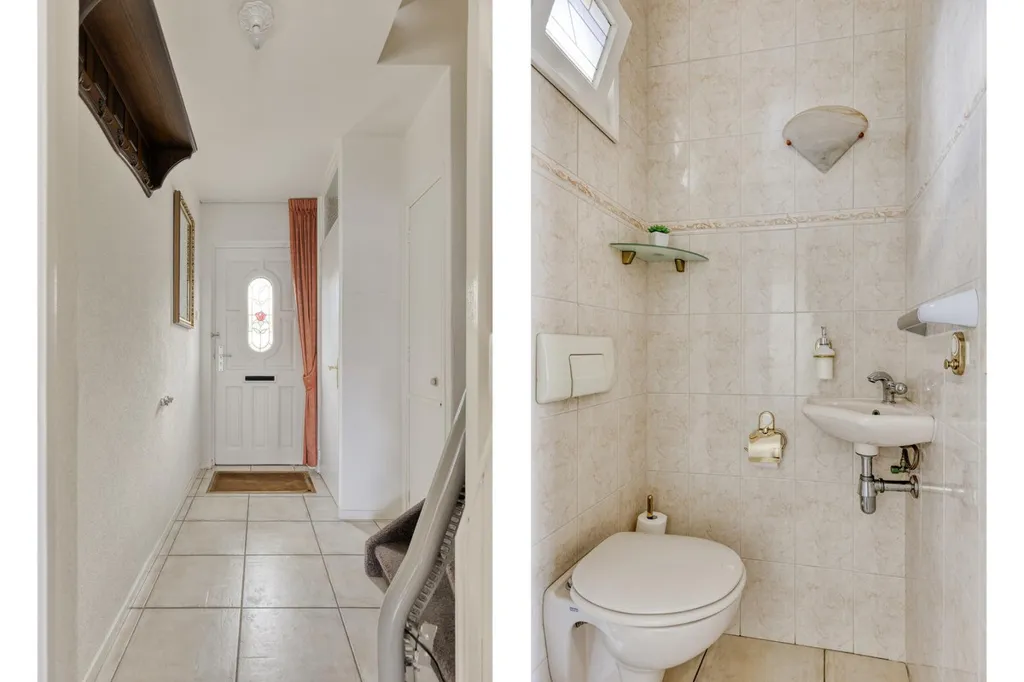 Salles de bain - Corner House with Garden in 's-Hertogenbosch