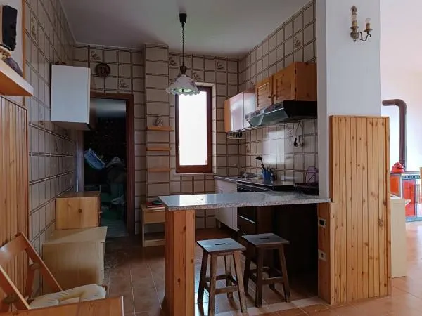 Küche - Villa Apartment with Terrace in Bonifati