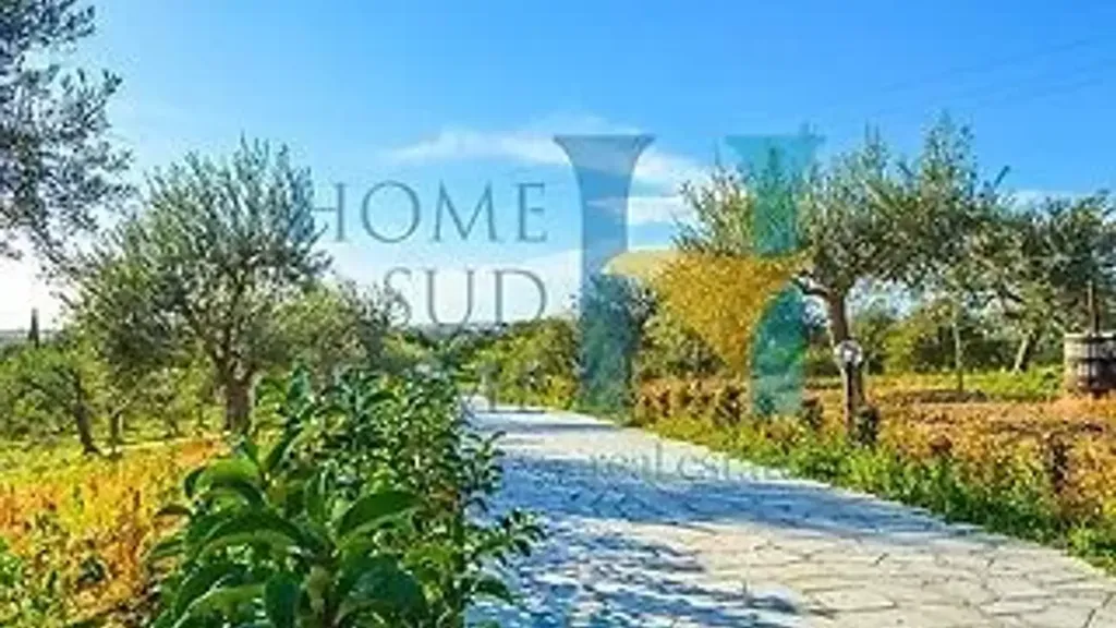 Garden - Villa with Olive Grove in Noto