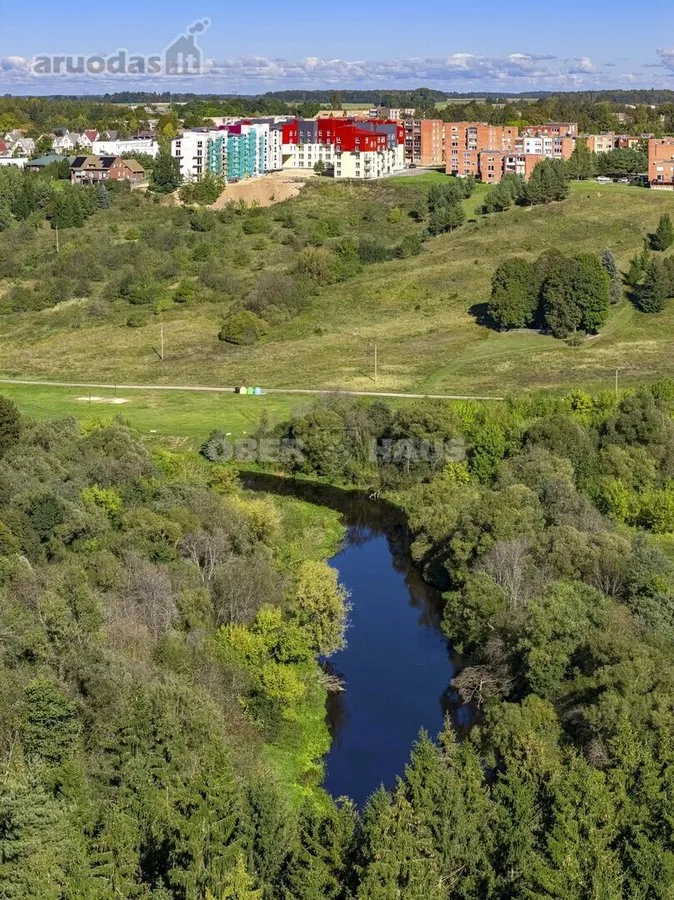 Õhuvaade - 2-Bedroom Apartment with River View in Ariogala