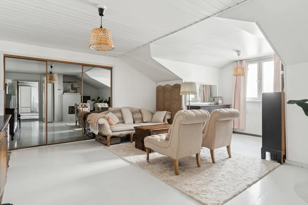 Wohnzimmer - Ground Floor Garden Apartment in Porvoo Centre