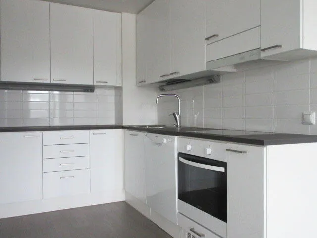 Cuisine - Corner Apartment with Balcony in Vantaa