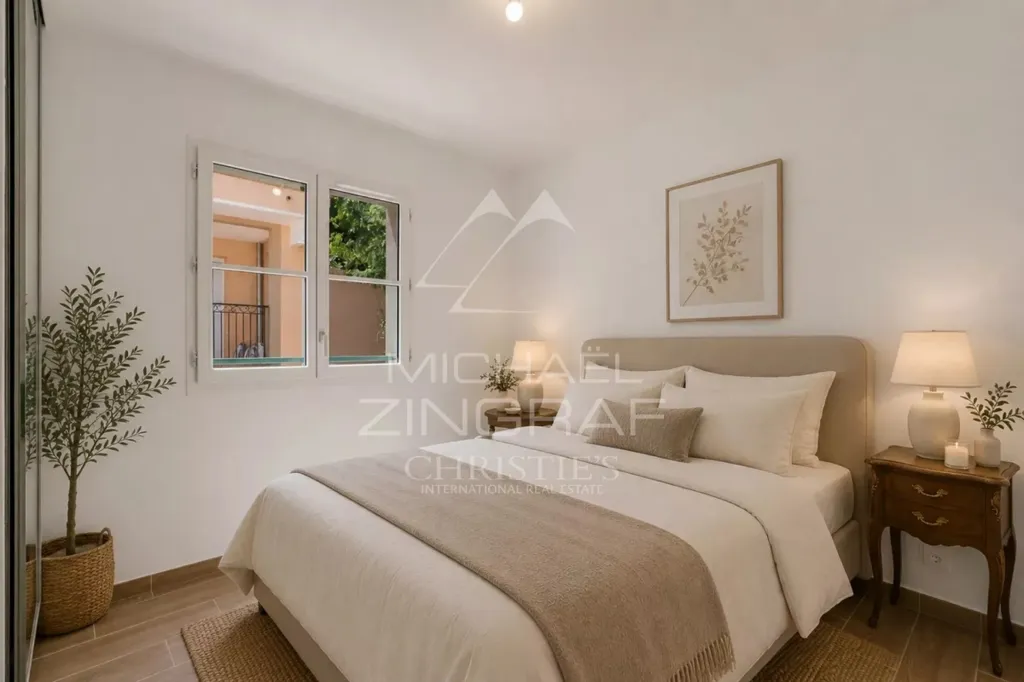 Chambres - Appartement avec Terrasse et Piscine à Grimaud