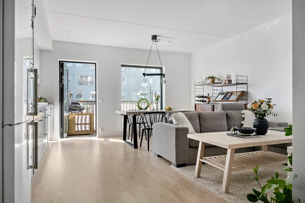 Elutuba - Modern Flat with South Balcony in Varvsstaden