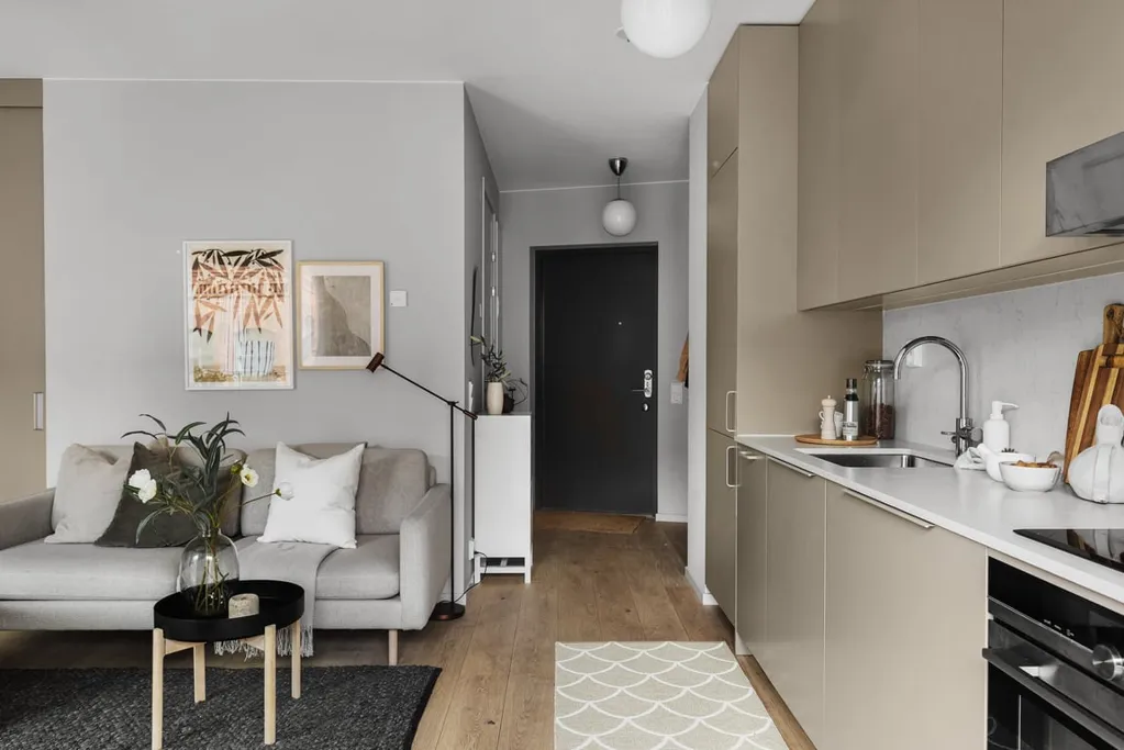 Soggiorno - Modern Apartment with Large Balcony in Södermalm