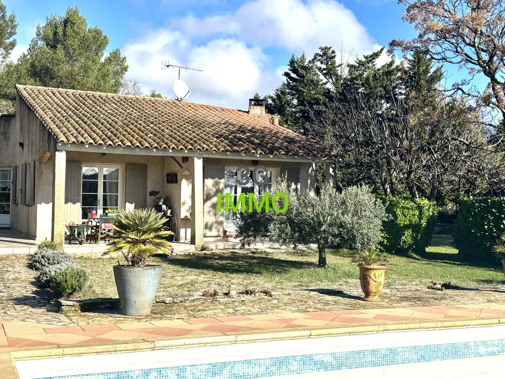 Pool - Provençal Style House with Pool in Uzès