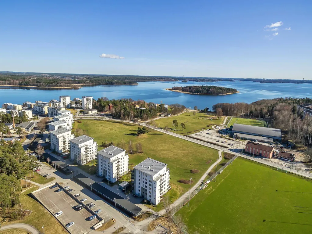Õhuvaade - Apartment with Balcony in Hägernäs Strand