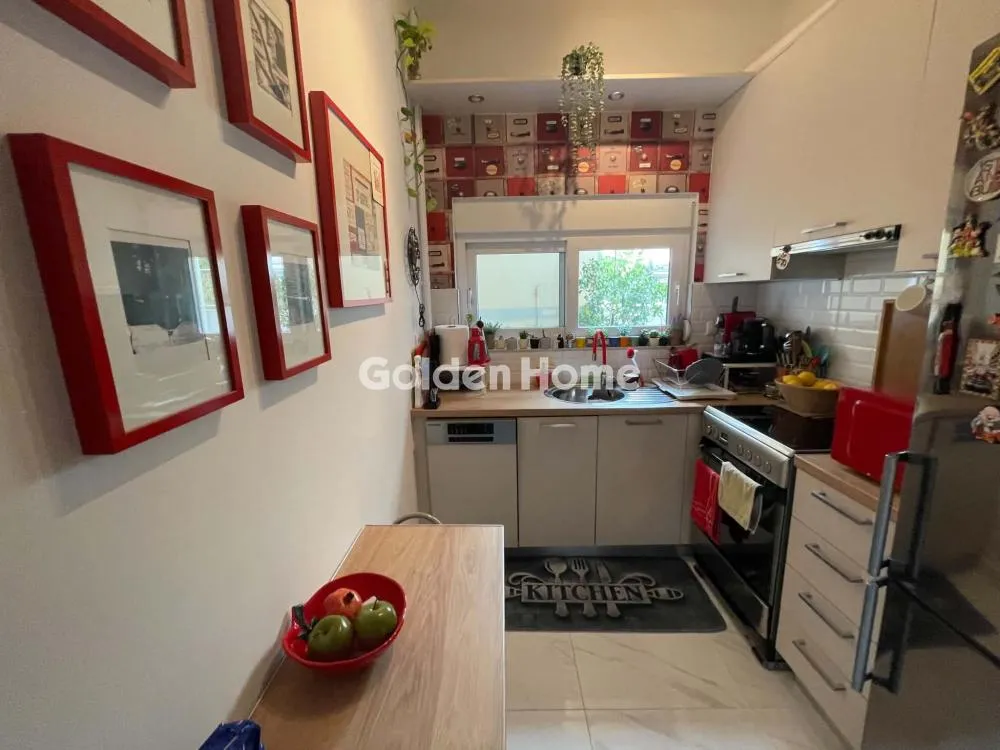 Cuisine - Fully Renovated Flat with Balcony in Kypseli