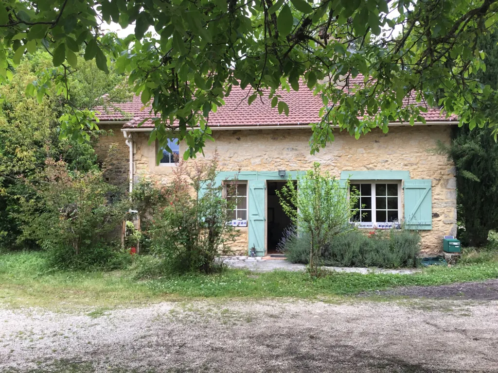 Extérieur - Corps de ferme en pierre avec piscine près de Sarlat