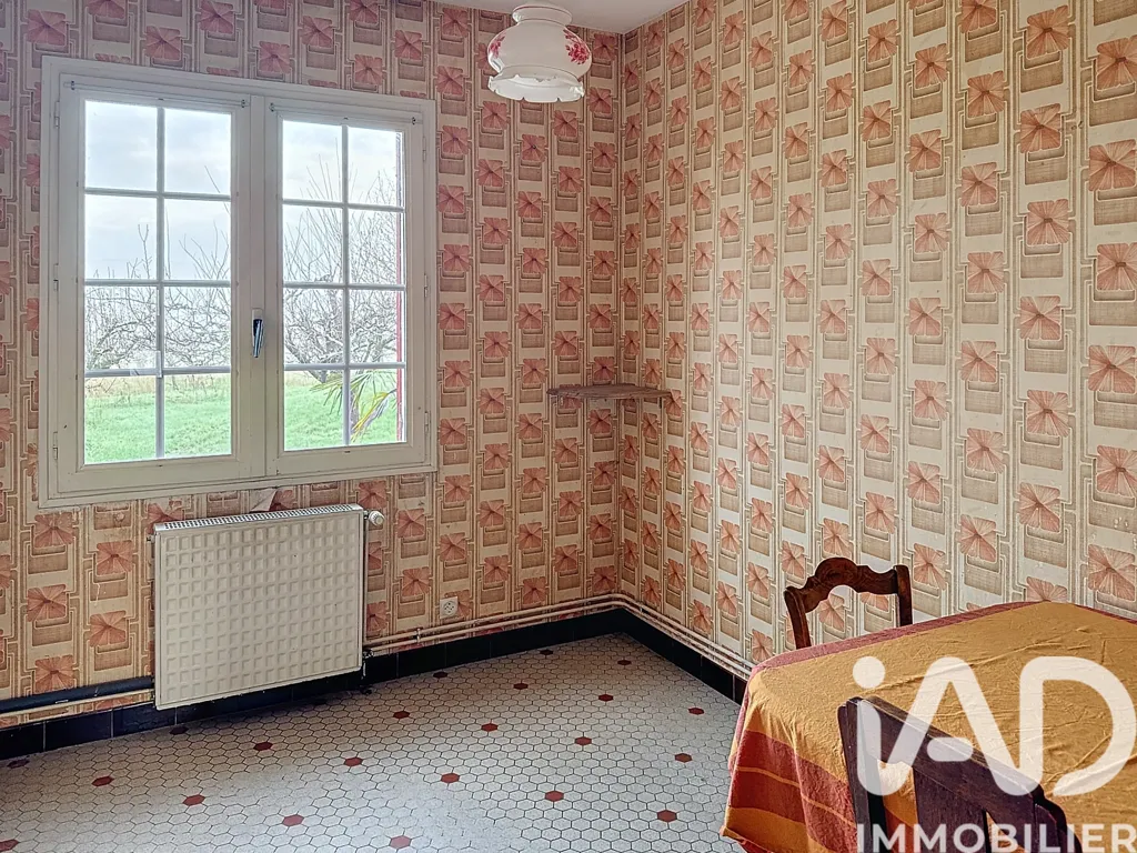 Dining Room - Country House with Barn in Trémons