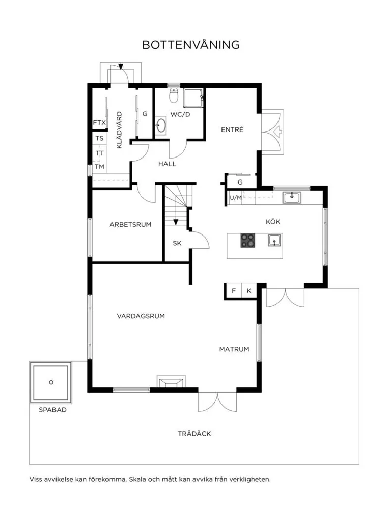 Plaan - Charming Villa with Pool in Suburban Area