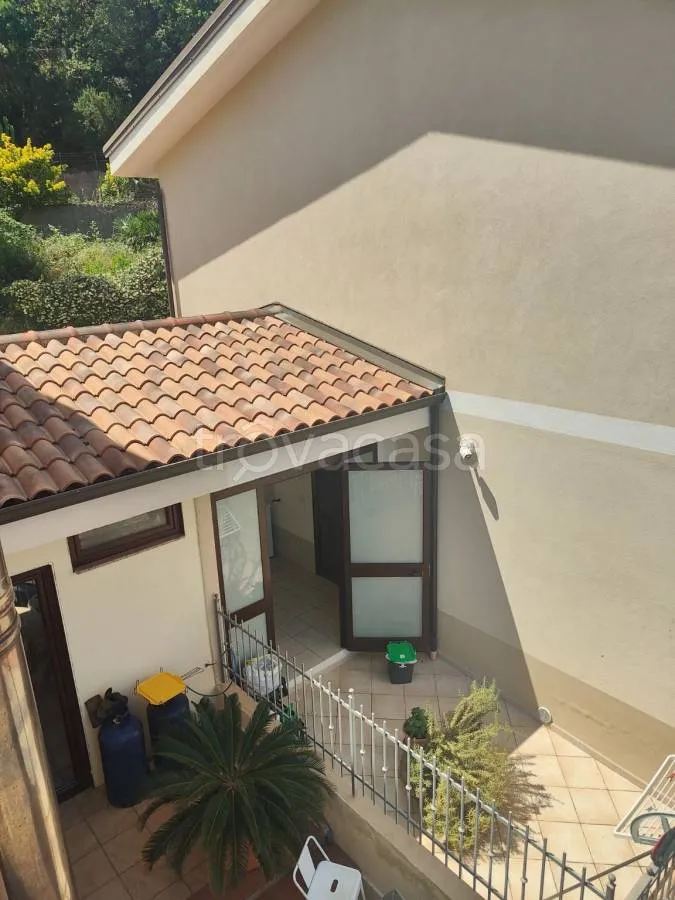 Terrasse - Villa with Sea View in Ricadi