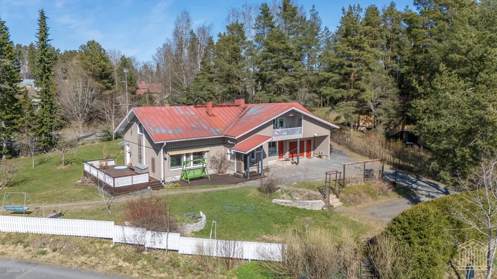Vue aérienne - Personalised House with Sauna in Tammela
