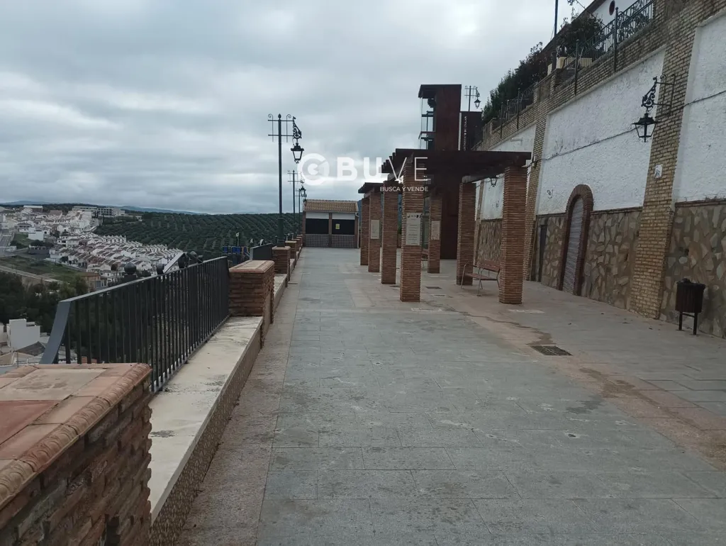 Terrasse - Three-Storey House with Castle Views in Iznájar