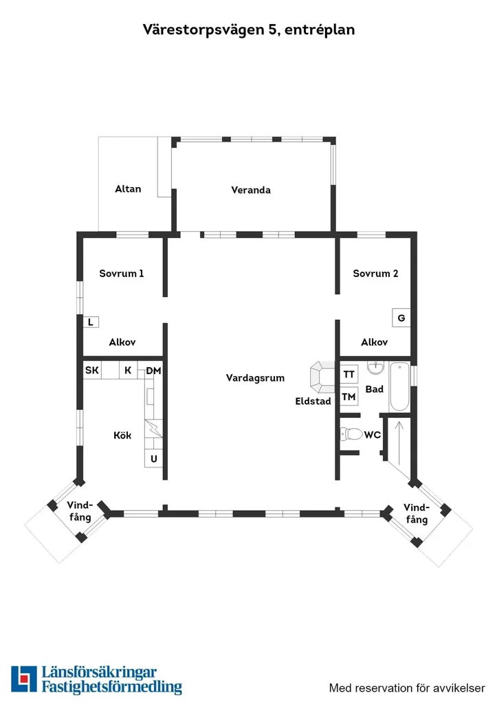 Maison 5 pièces à Laholms kommun
