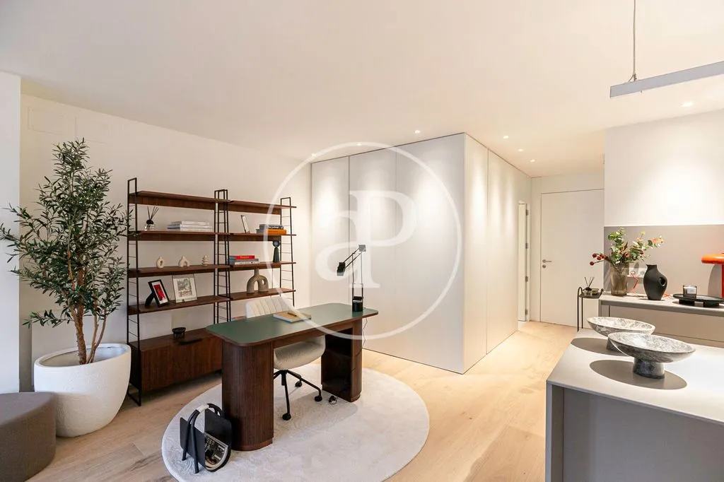 Cucina - Luxury 2-Bedroom Apartment in Eixample, Barcelona