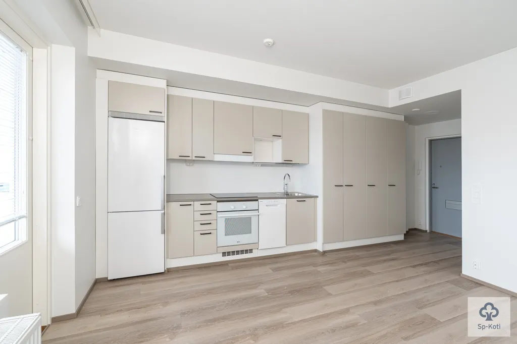 Cucina - Modern Penthouse with Balcony in Kangasala