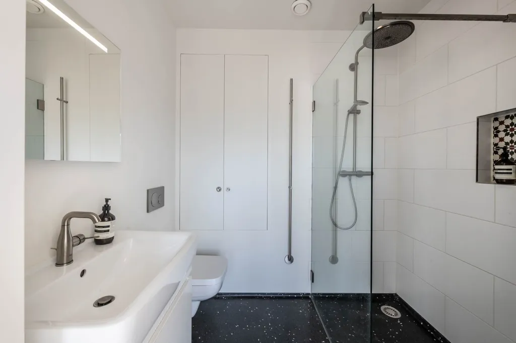 Badezimmer - Penthouse with Terraces near Oosterpark, Amsterdam
