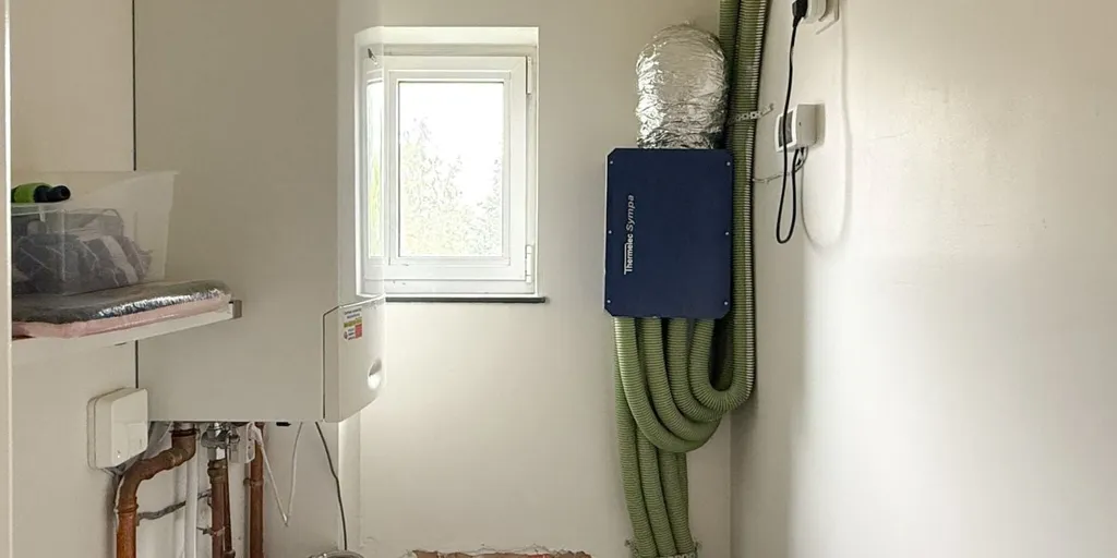 Pesuköök - Modern Flat with Private Garden in Belsele