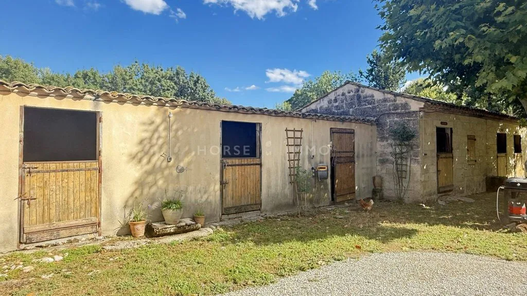 Jardin - Maison de Luxe avec Installations Équestres à Montpellier