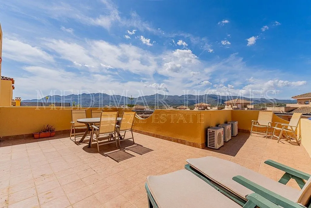 Terrasse - Apartment with Pool and Terrace in Los Gallardos