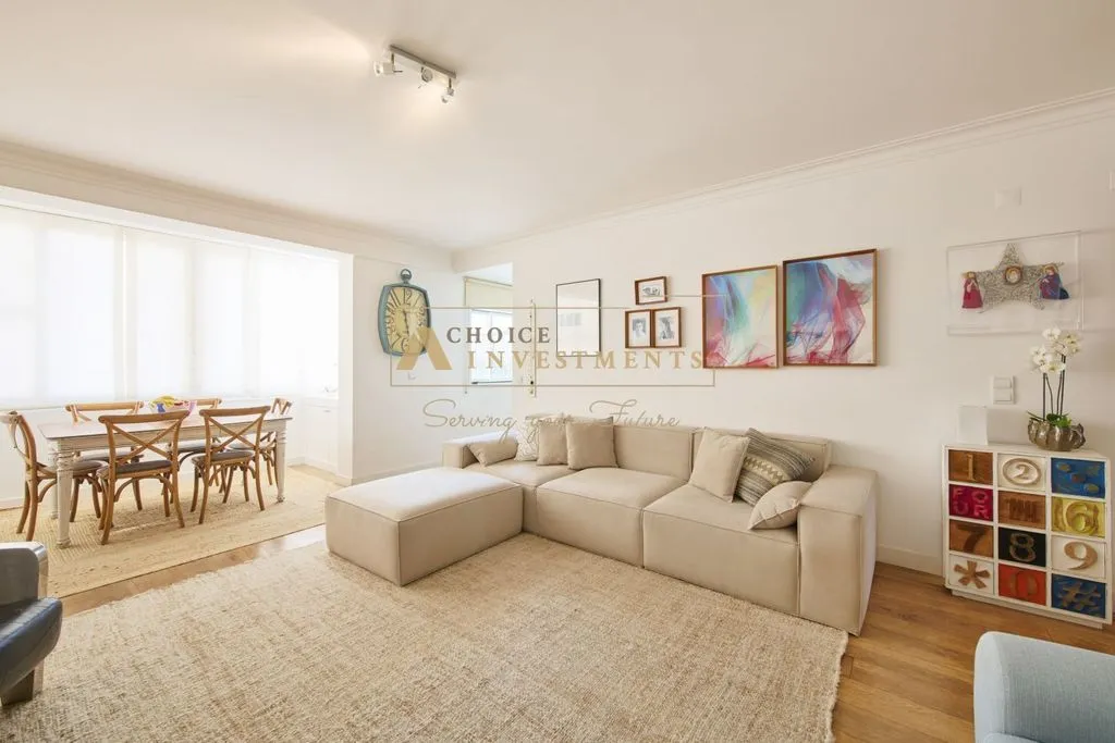 Séjour - Luxury Duplex Flat with Sea Views in Cascais