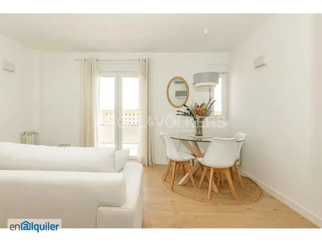 Soggiorno - Apartment with Terrace in Chamberí