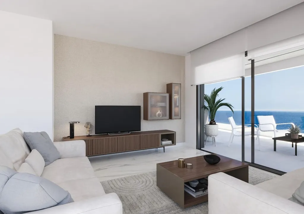 Elutuba - Beachfront Duplex Penthouse with Solarium in Calpe