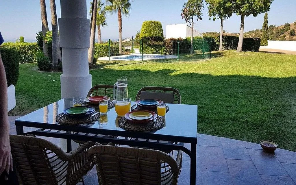 Terrass - Ground Floor Apartment with Pool in Mijas Pueblo
